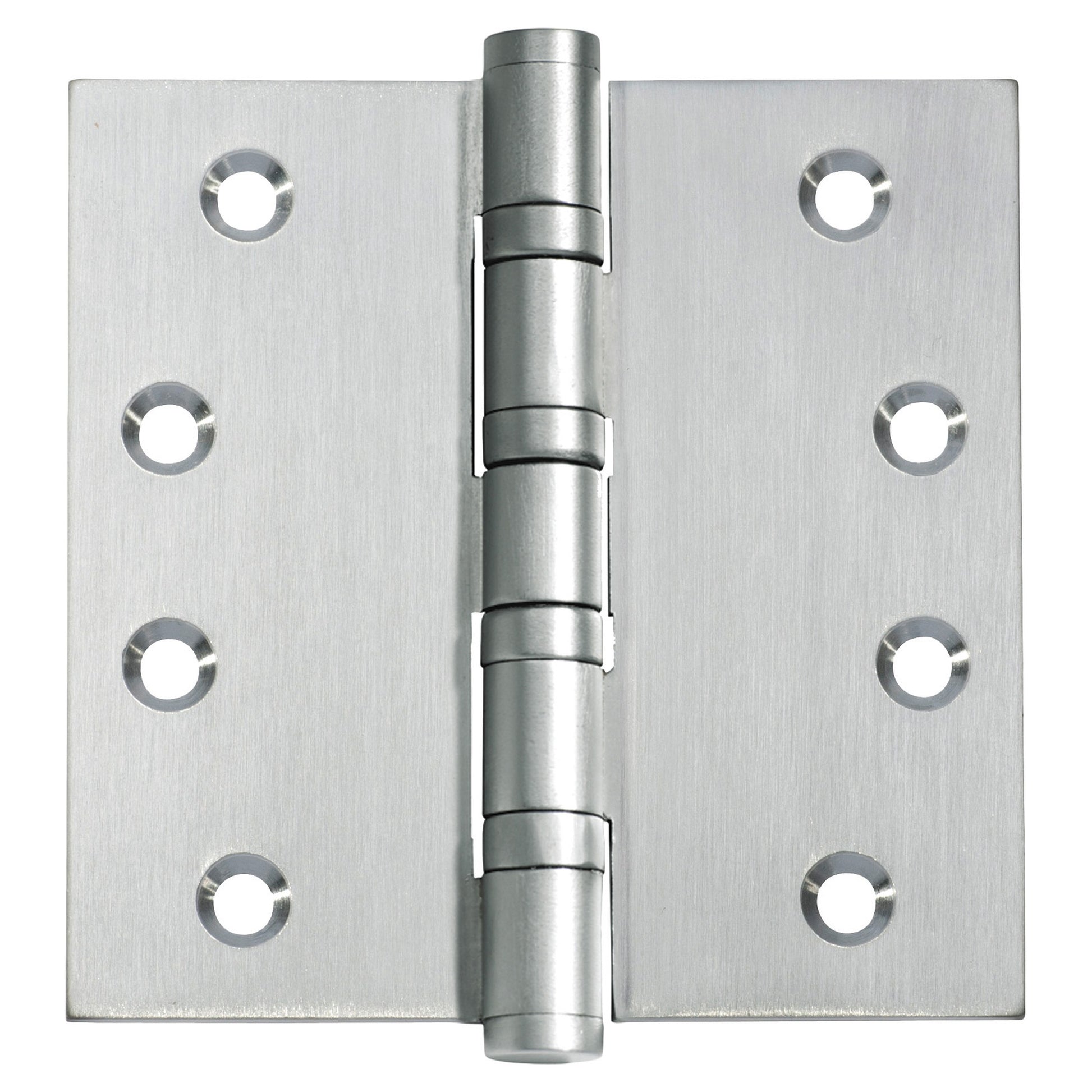 10x10cm Ball Bearing Hinge, Satin Chrome