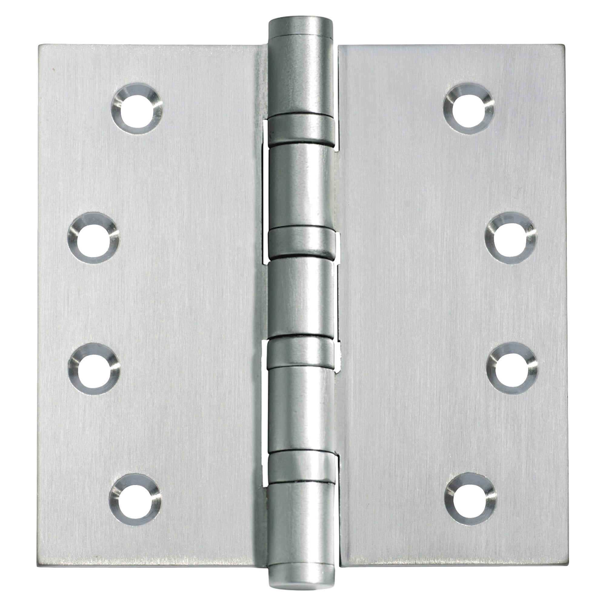 10x10cm Ball Bearing Hinge, Satin Chrome