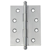 7.5x10cm Loose Pin Hinge, Satin Chrome