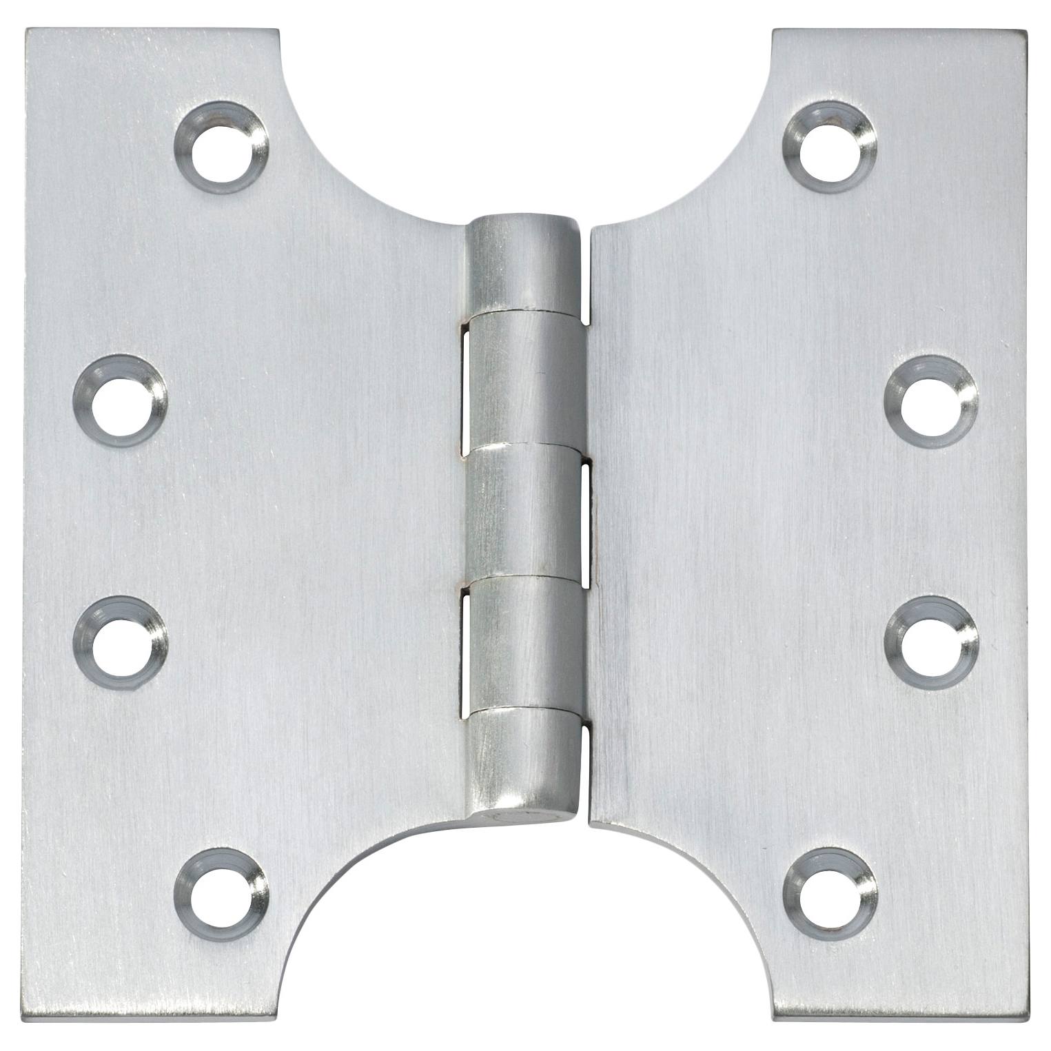 10x10cm Parliament Hinge, Satin Chrome