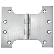 12.5x10xcm Parliament Hinge, Satin Chrome