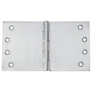 17.5x10cm Broad Butt Hinge, Satin Chrome