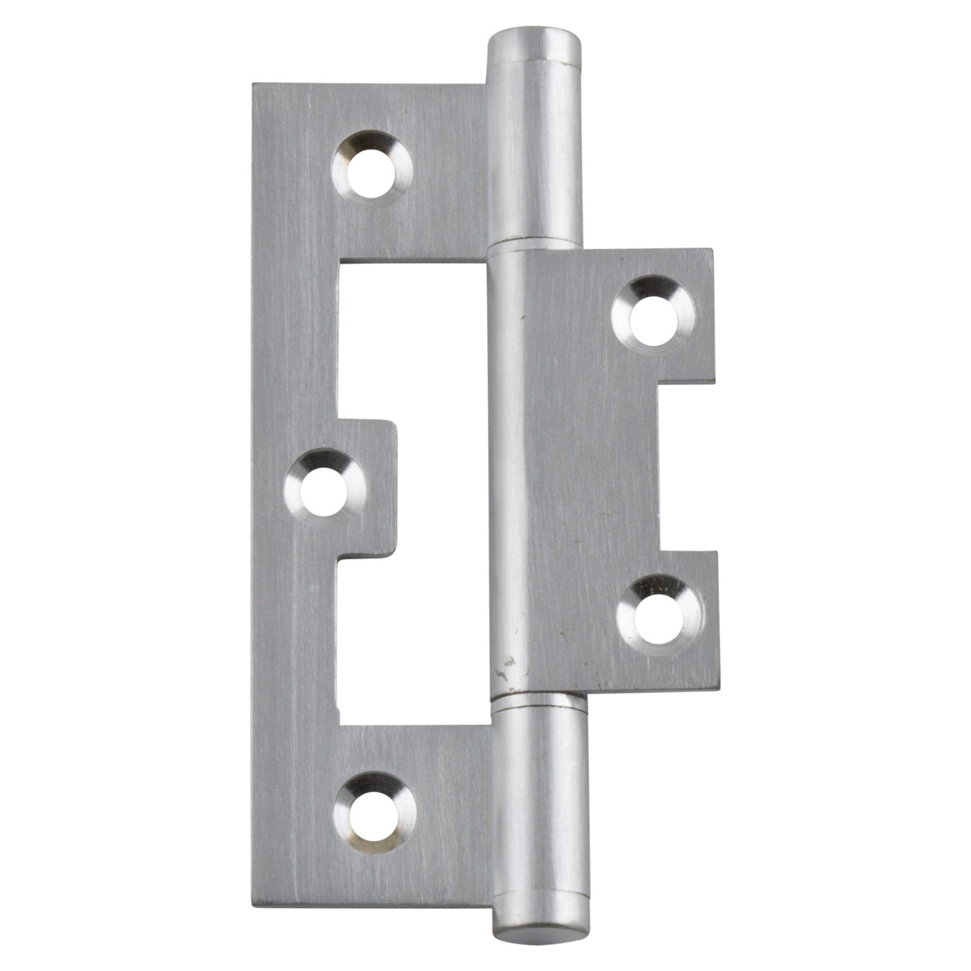 3.5x8.9cm Hirline Hinge, Satin Chrome