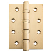 7.5x10cm Ball Bearing Hinge, Satin Brass