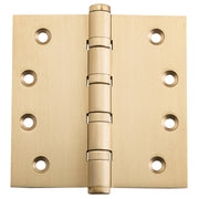 10x10cm Ball Bearing Hinge, Satin Brass