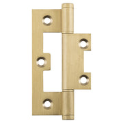 3.5x8.9cm Hirline Hinge, Satin Brass