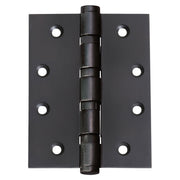 Tradco 7.5x10cm Ball Bearing Hinge, Matte Black
