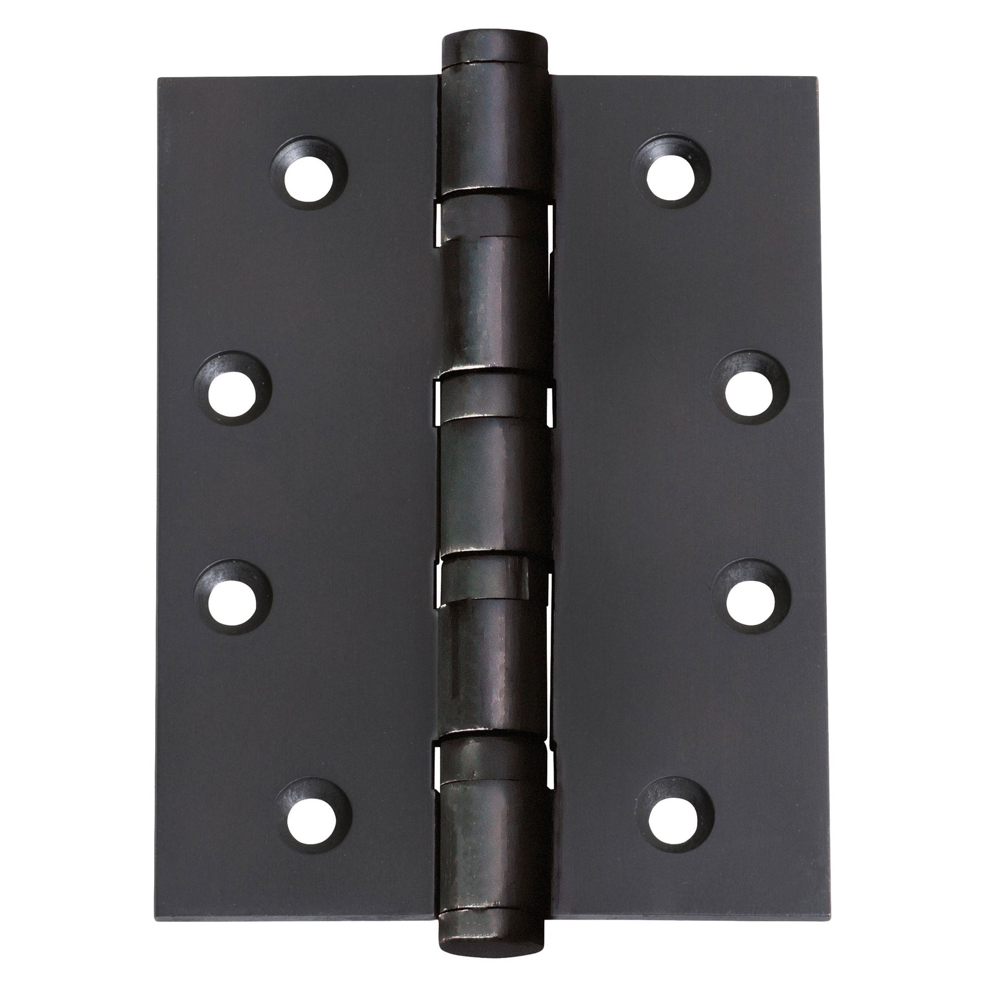 Tradco 7.5x10cm Ball Bearing Hinge, Matte Black