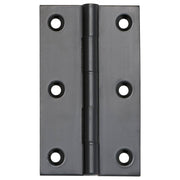 5x8.9cm Fixed Pin Hinge, Matte Black