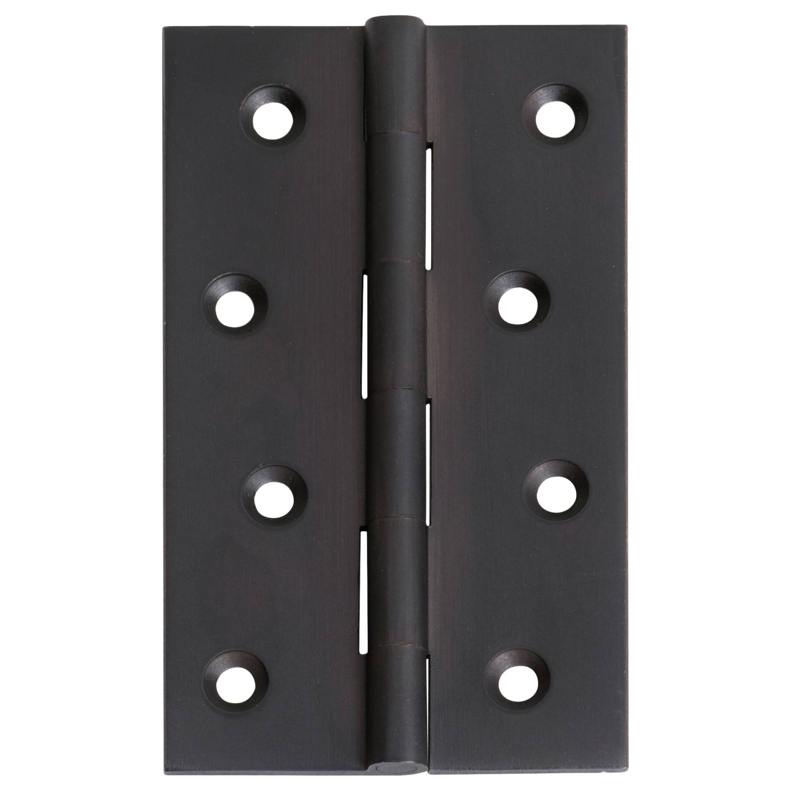 6x10cm Fixed Pin Hinge, Matte Black