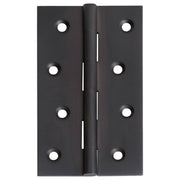 6x10cm Fixed Pin Hinge, Matte Black