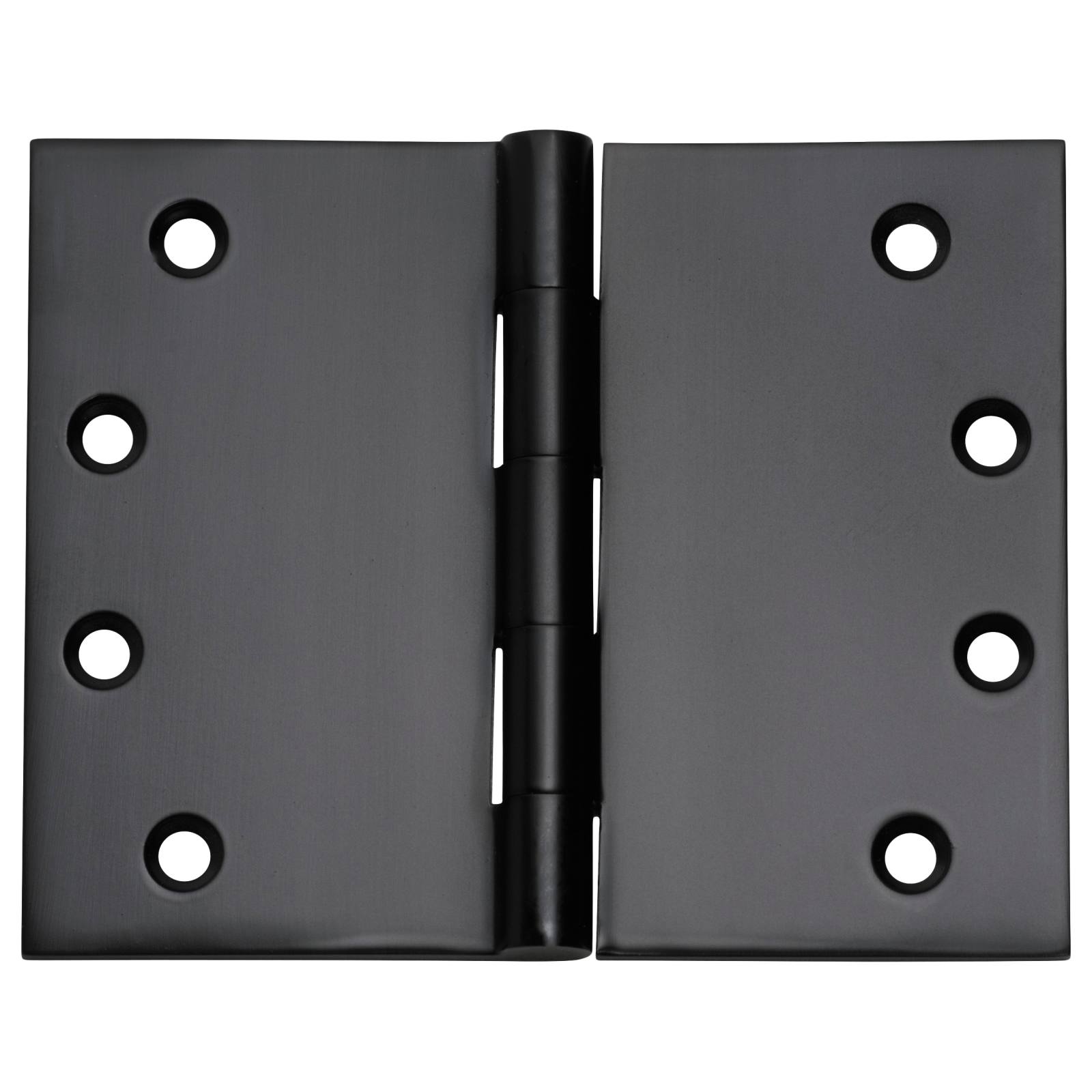 12.5x10cm Broad Butt Hinge, Matte Black