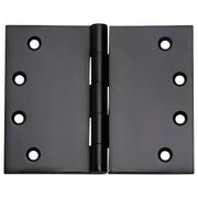12.5x10cm Broad Butt Hinge, Matte Black