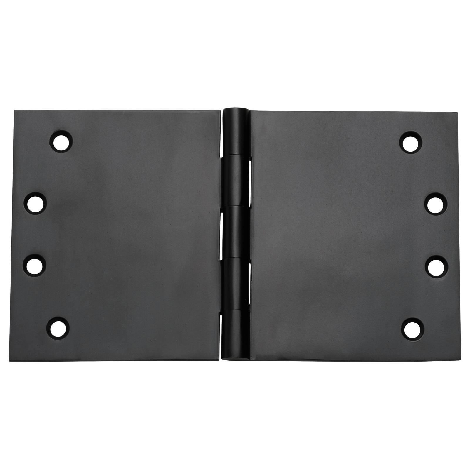 17.5x10cm Broad Butt Hinge, Matte Black