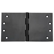 17.5x10cm Broad Butt Hinge, Matte Black