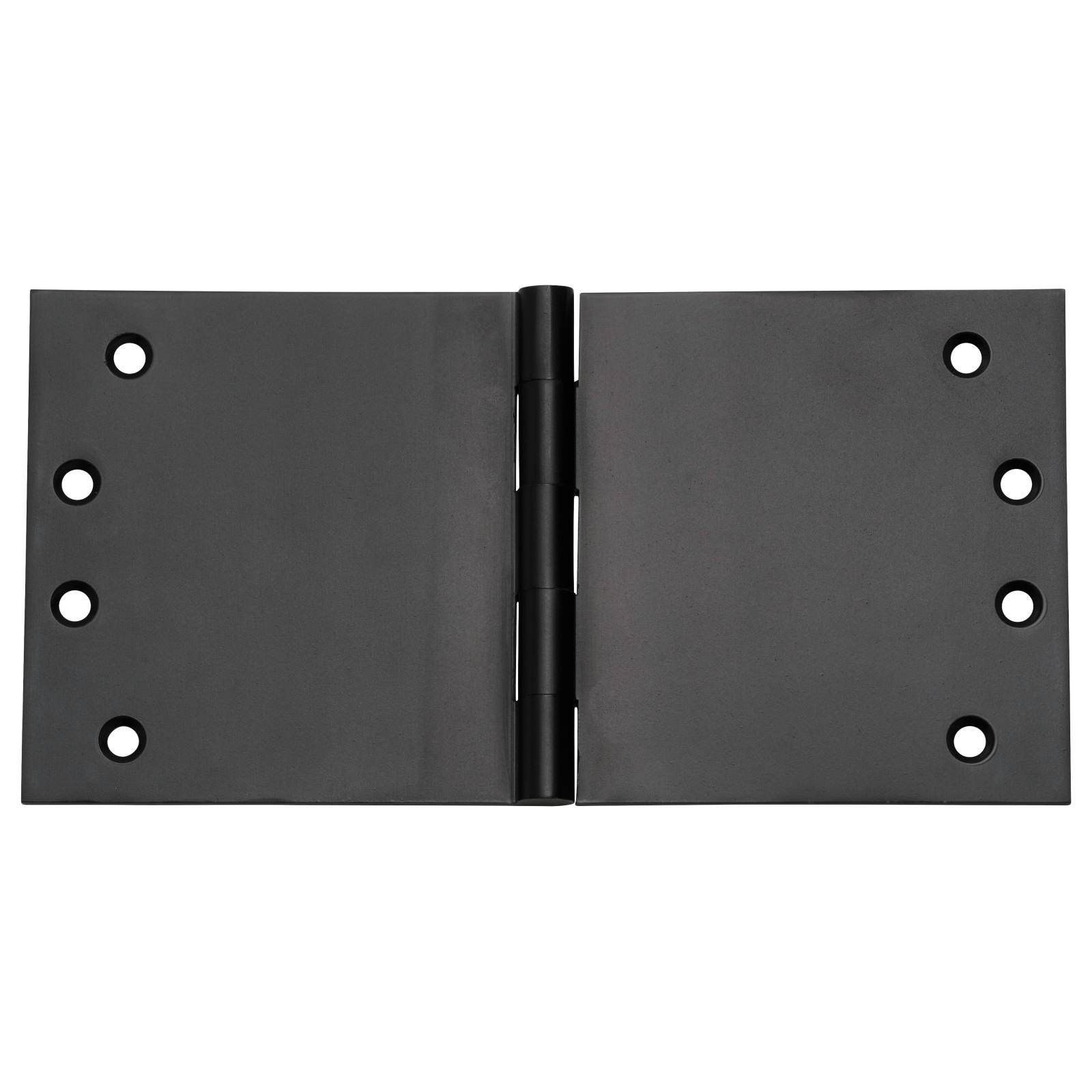 20x10cm Broad Butt Hinge, Matte Black