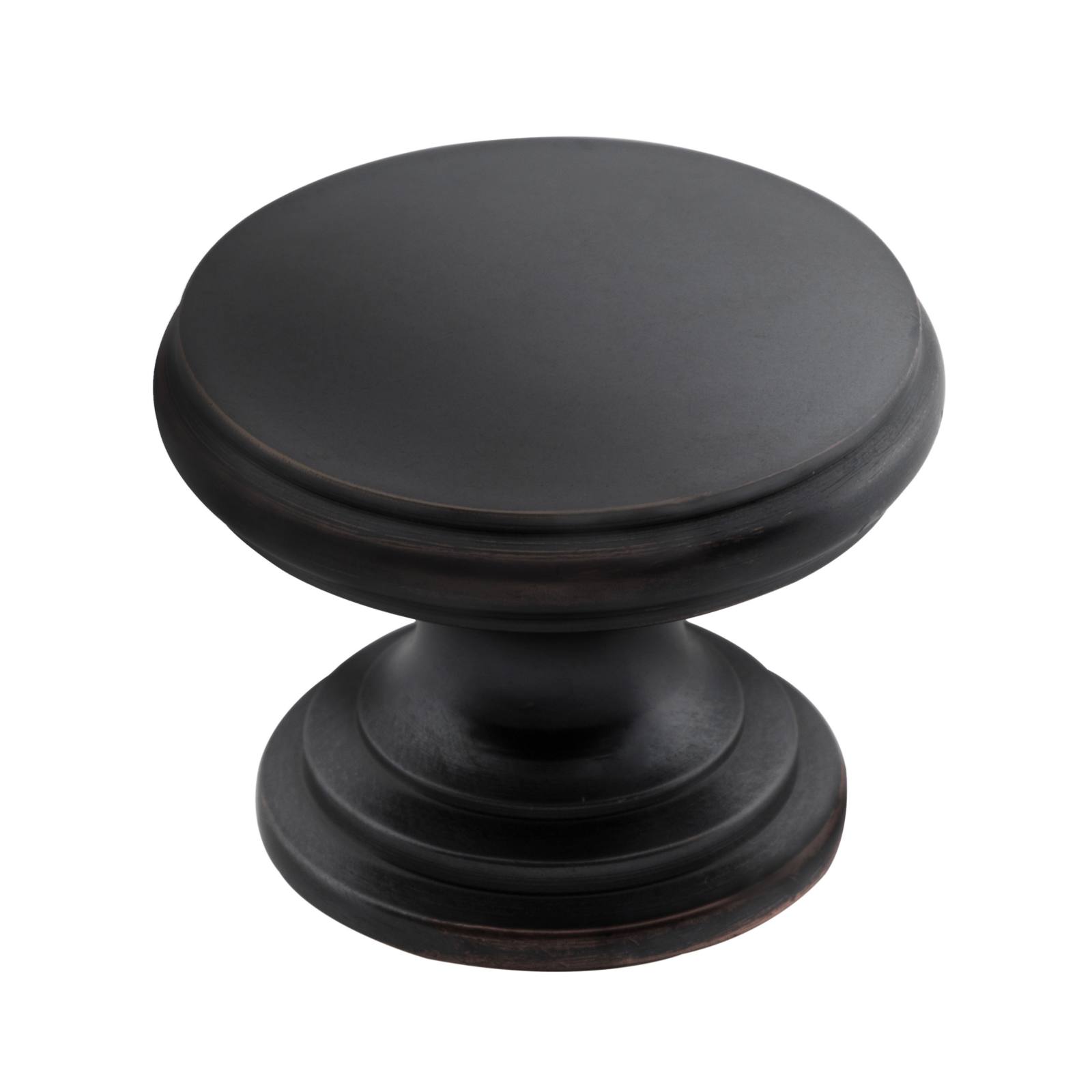 3.2cm Round Flat Cupboard Knob, Antique Copper