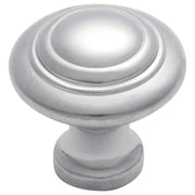 Small Domed Cupboard Knob, Chrome