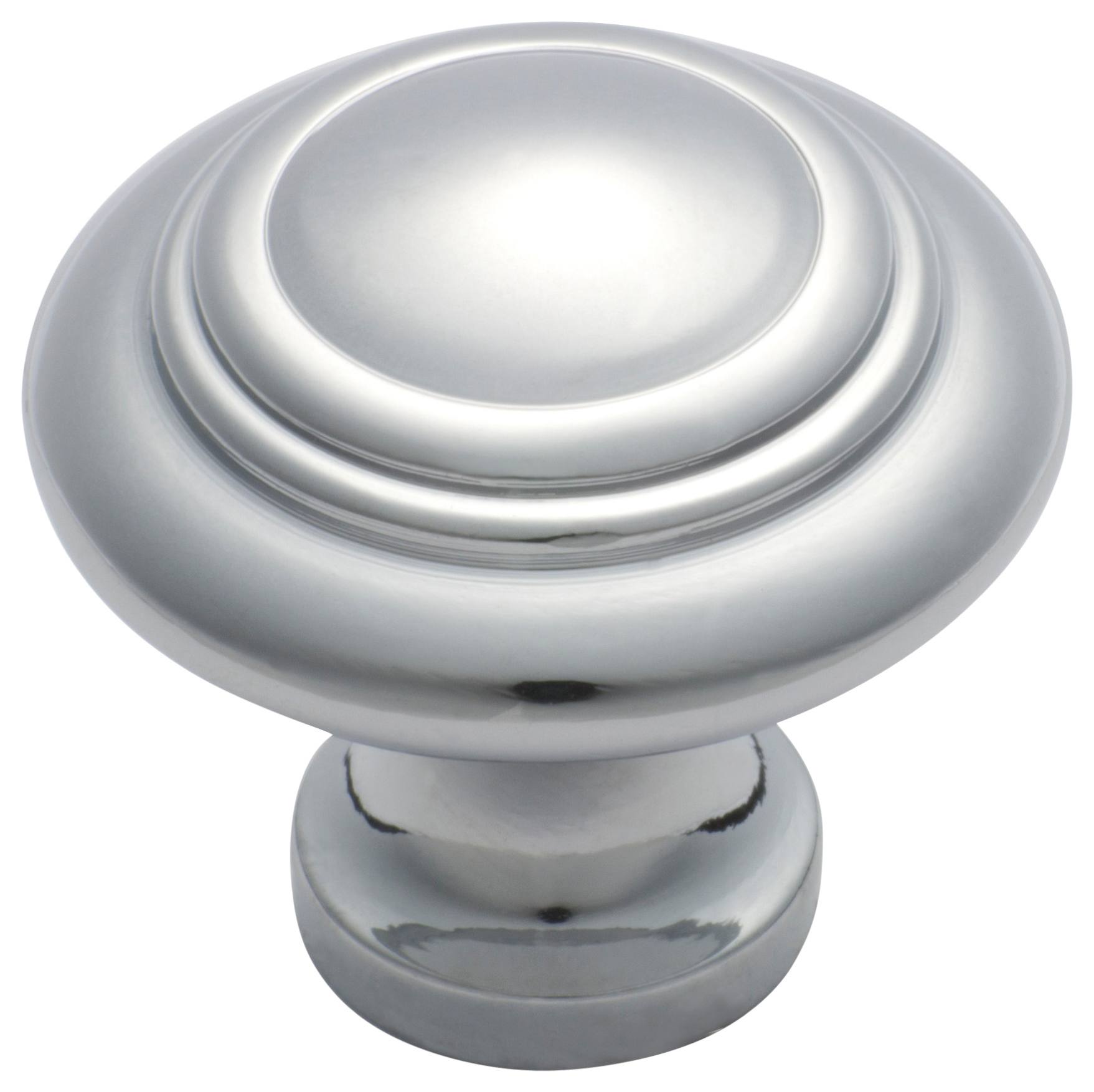 Medium Domed Cupboard Knob, Chrome