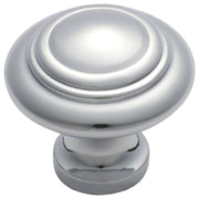 Medium Domed Cupboard Knob, Chrome