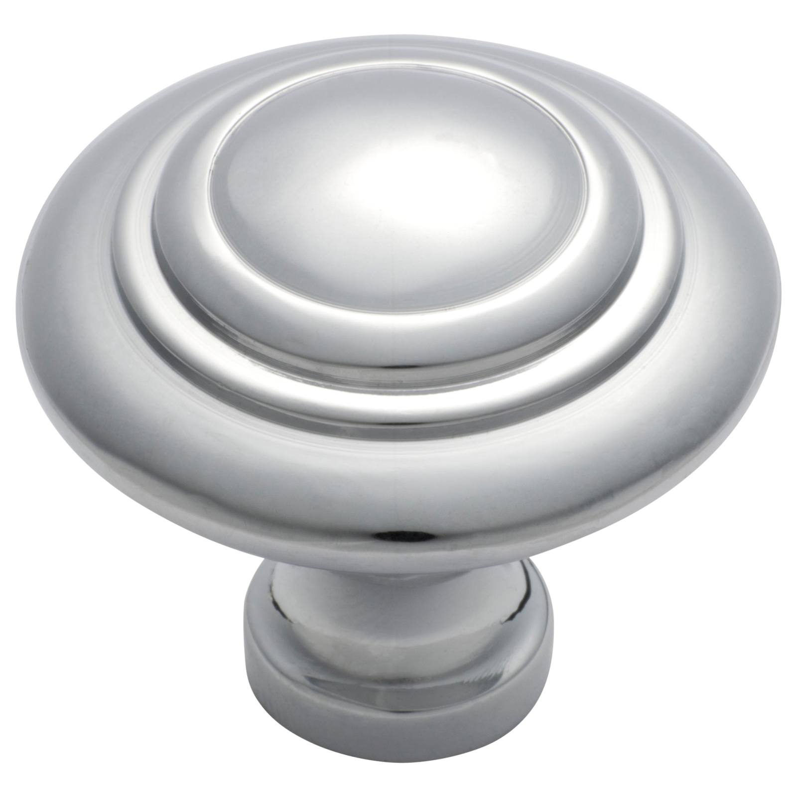 Large Domed Cupboard Knob, Chrome