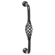 20cm Twist D-Pull Handle, Matte Blk