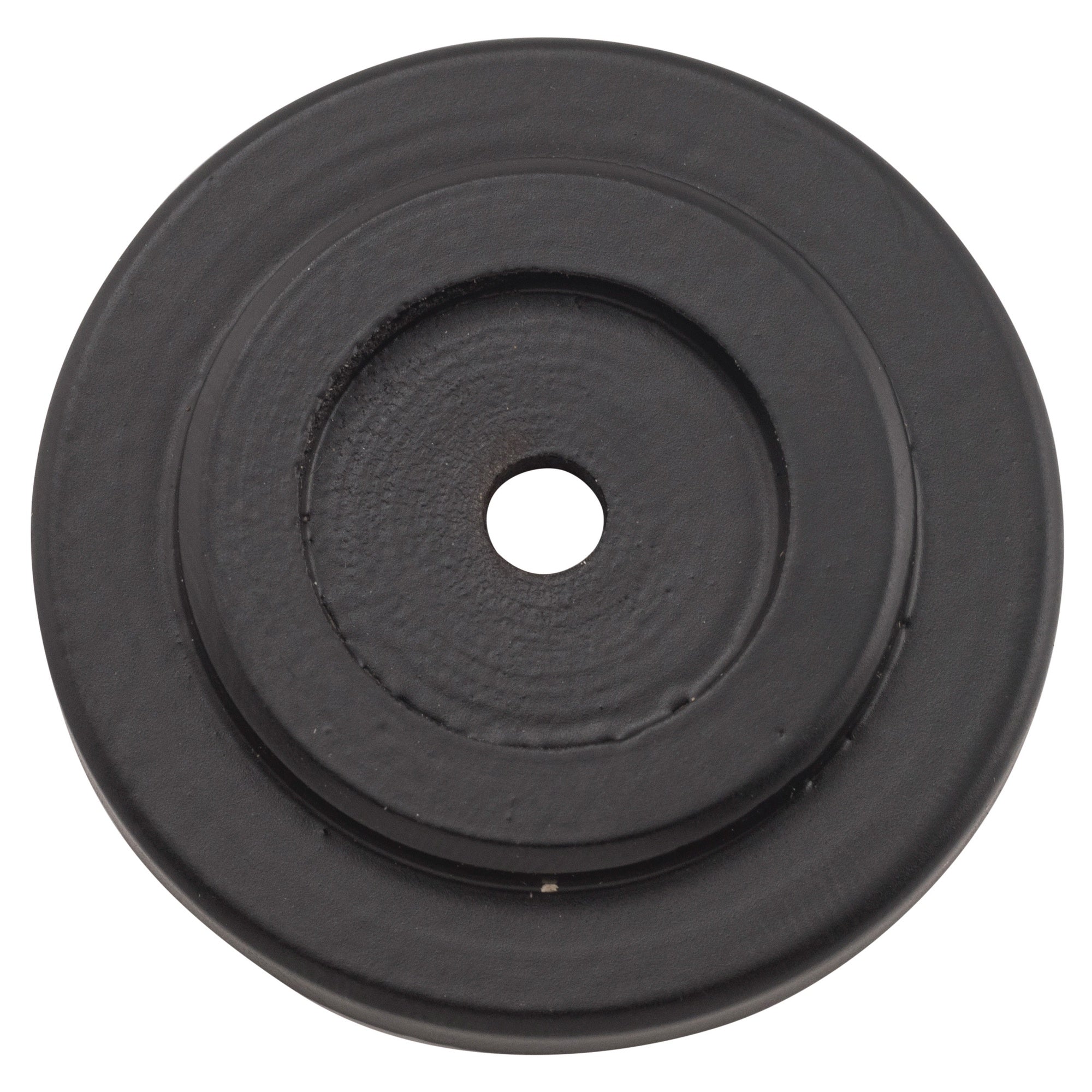 3.2cm Spare Cab. Knob Backplate Only, Matte Blk, Matte Black Powder Coated