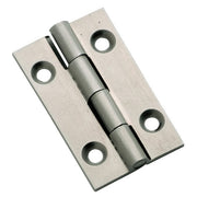 3.8x2.2cm Fixed Pin Cabinet Hinge, Satin Chrome