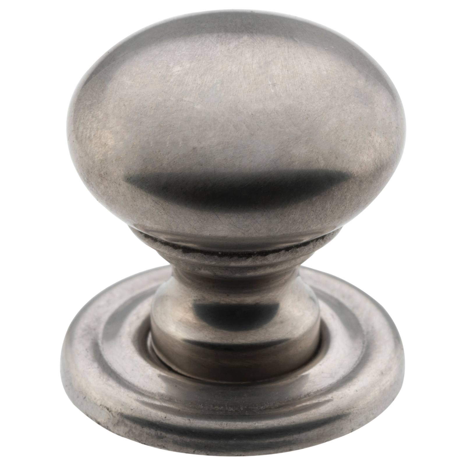 Extra Small Plain Cupboard Knob, Satin Nickel