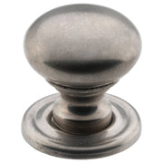 Extra Small Plain Cupboard Knob, Satin Nickel