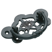 7x4cm Cast Drawer Handle, Antique Copper