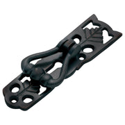 2x7.8cm Cast Pedestal Handle w/Keyhole, Atq Copper