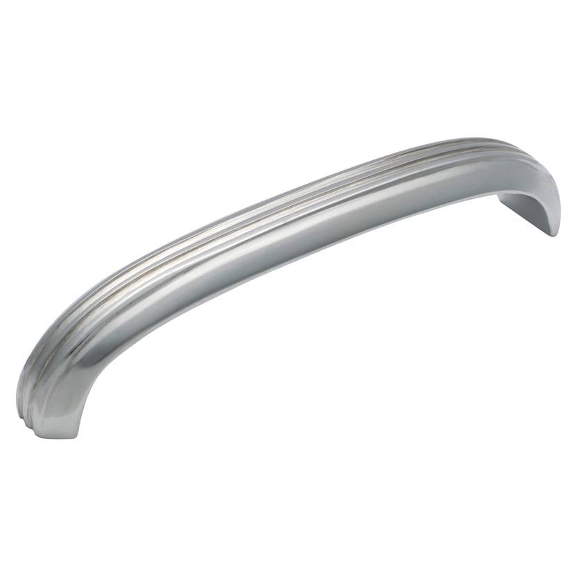 Large Deco Cupboard Pull Handle, Chrome