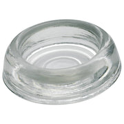 Small Glass Castor Holder Cup, Clear