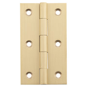 Fixed Pin Satin Brass H89xW50xT2.5mm