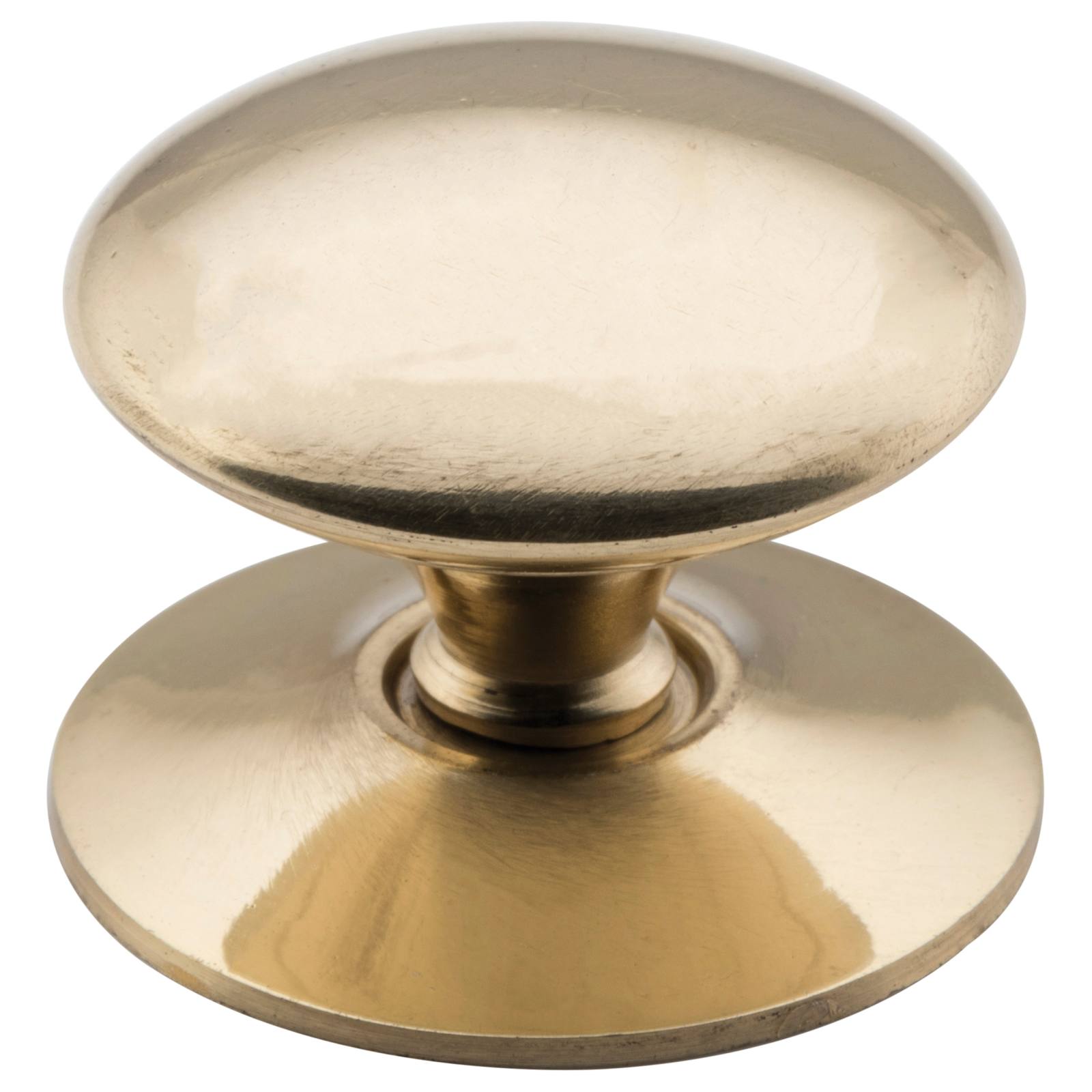 3.2cm Victorian Cupboard Knob, Polished Brass