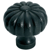 3.8cm Fluted Cupboard Knob, Antique Finish
