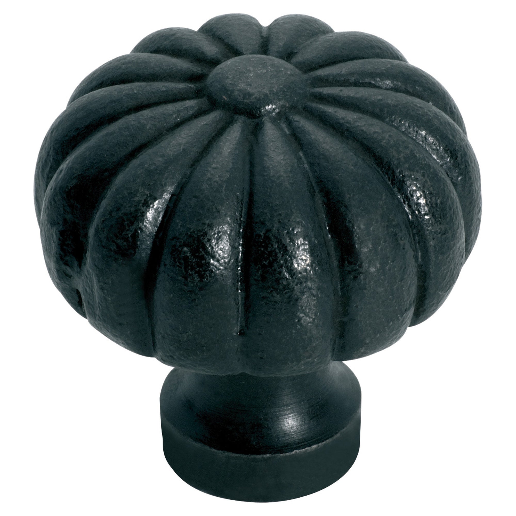 3.8cm Fluted Cupboard Knob, Antique Finish