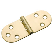 8x3cm Cabinet Hinge, Polished Brass