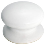 3.2cm Porcelain Dresser Knob, White