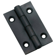 3.8x2.2cm Fixed Pin Cabinet Hinge, Antique Copper