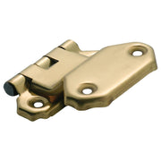 Fold Over Offset Cabinet Hinge, Polished Brass