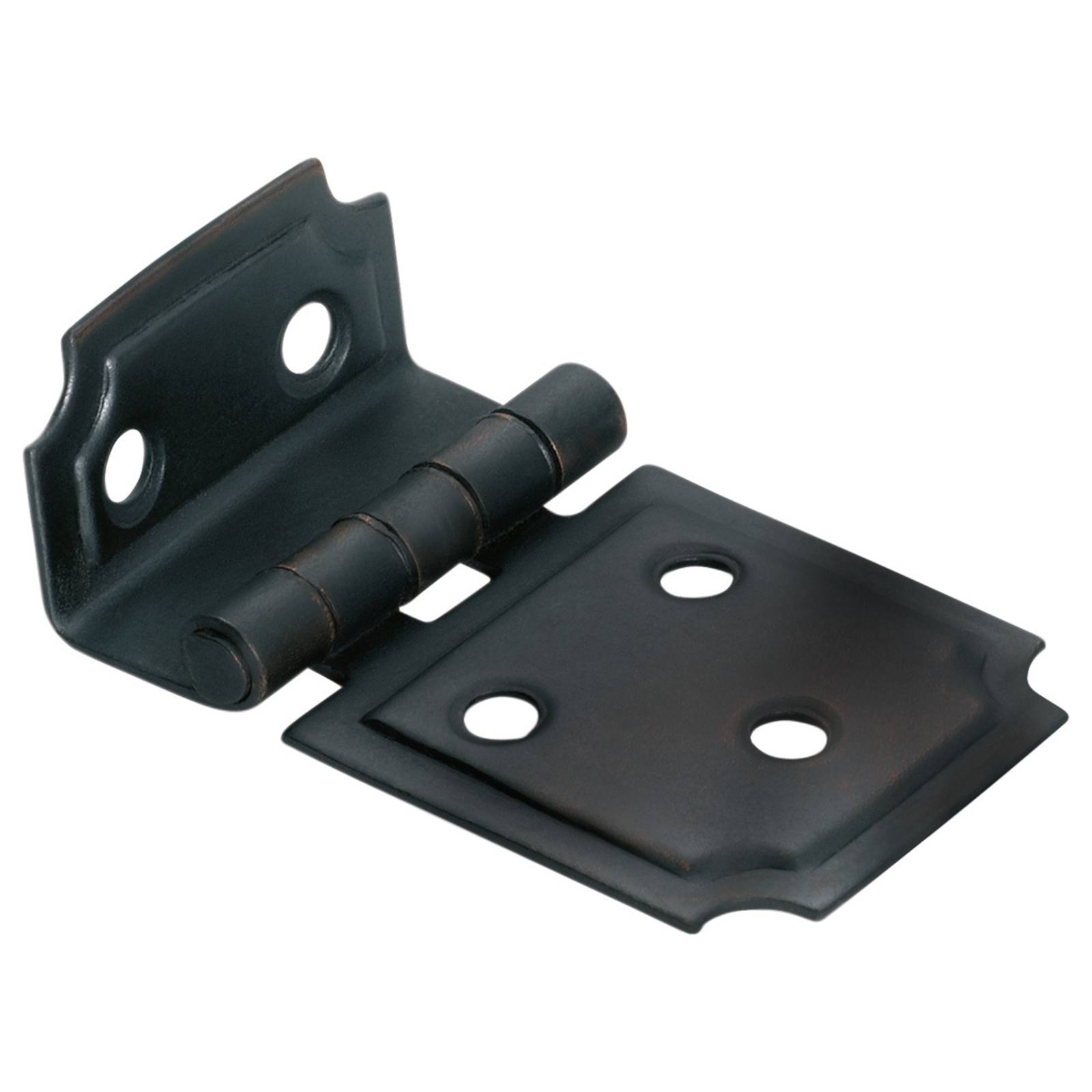 1cm Offset Cabinet Hinge, Antique Copper