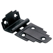 Stepped Offset Cabinet Hinge, Antique Copper