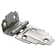 Stepped Offset Cabinet Hinge, Nickel