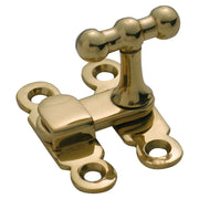 Thumb Turn Cabinet Latch, Polished Brass
