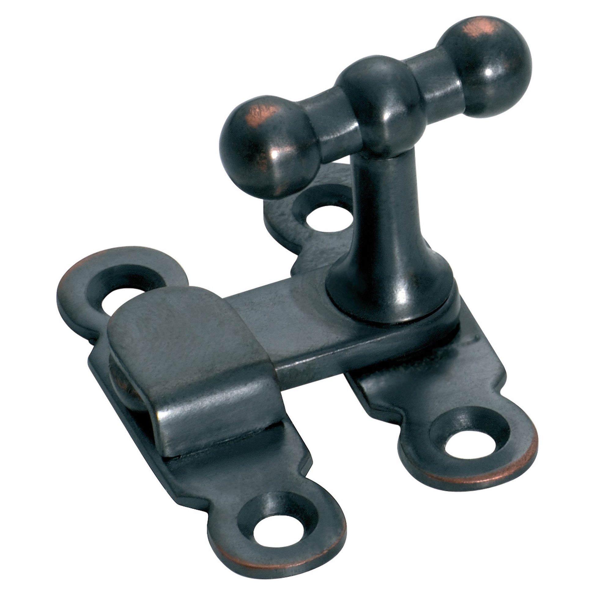 Thumb Turn Cabinet Latch, Antique Copper