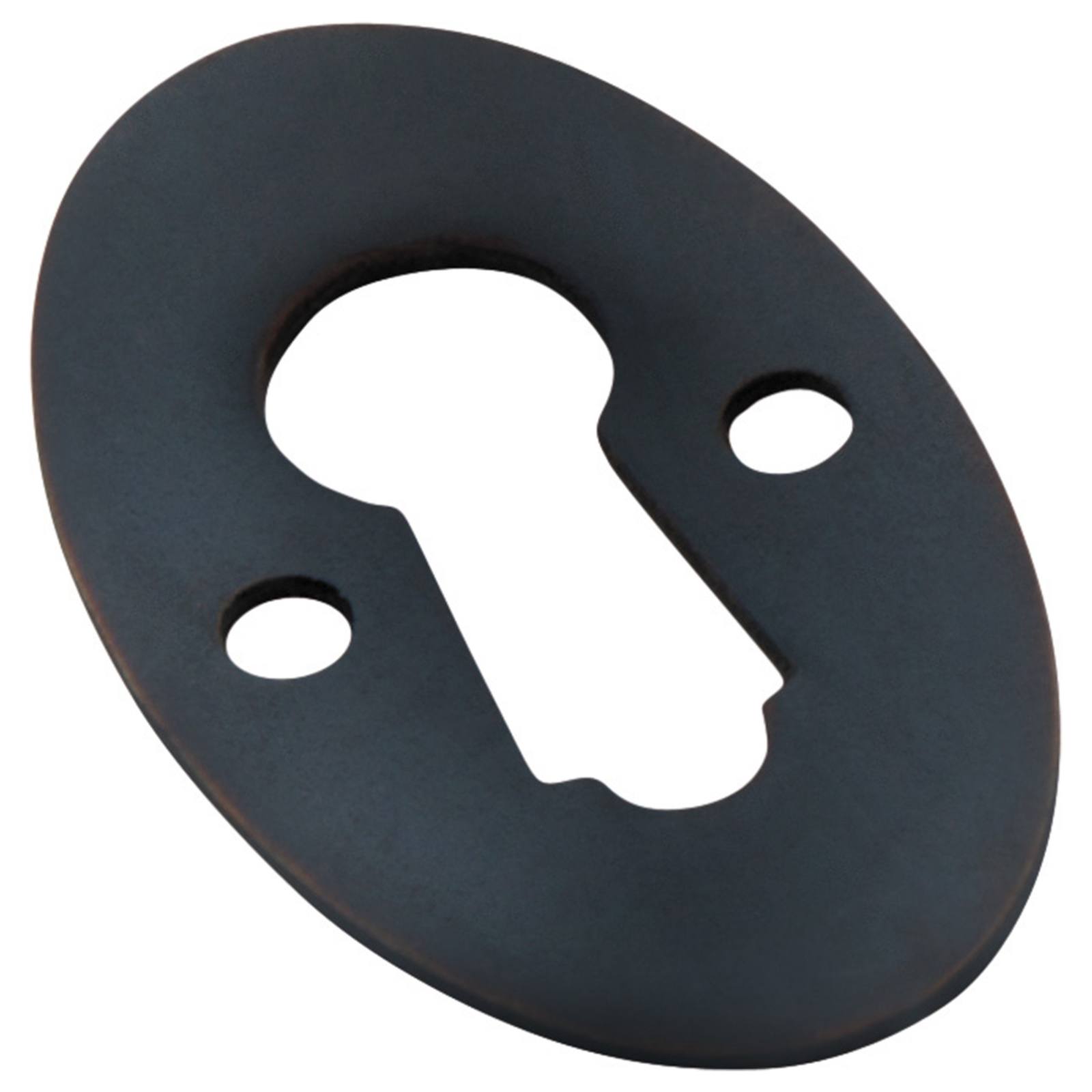 Oval Cupboard/Drawer Escutcheon, Antique Copper