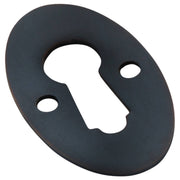 Oval Cupboard/Drawer Escutcheon, Antique Copper