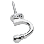 4.5cm Single Tie Back Hook, Chrome